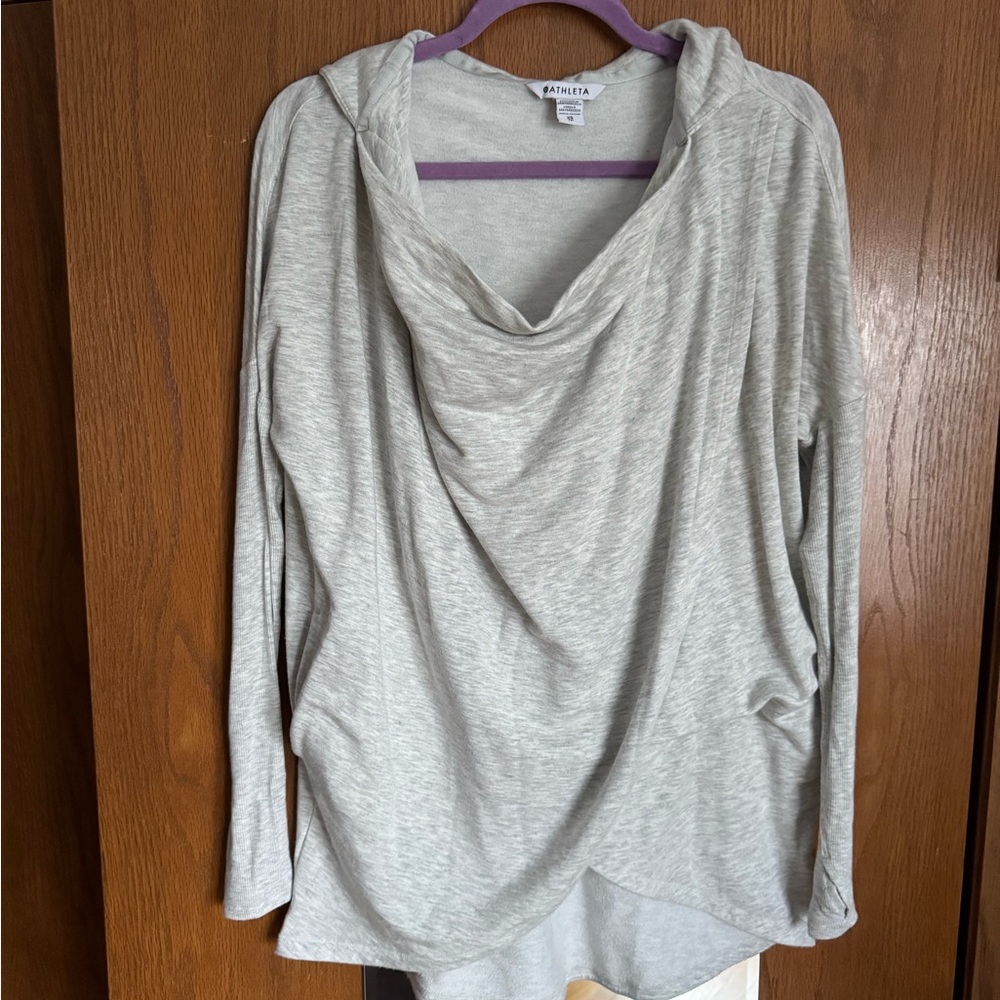 Athleta Purana Wrap Sweatshirt